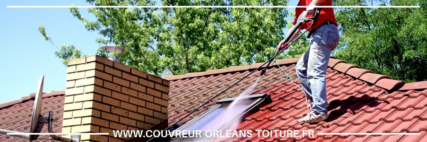 Nettoyage toiture à Poilly-lez-Gien