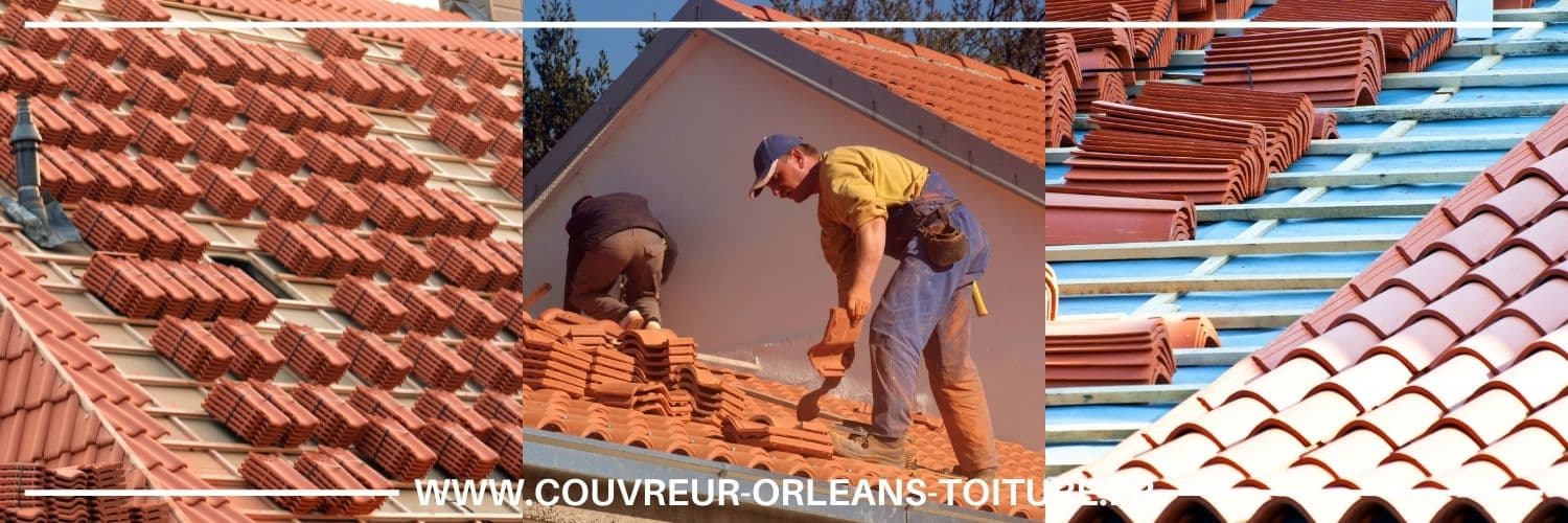 réparation de tuiles sur toit et pose à Loiret